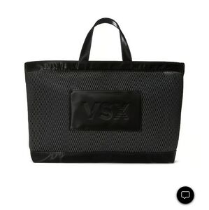 Nwt Victoria's Secret Black Mesh Duffel Bag